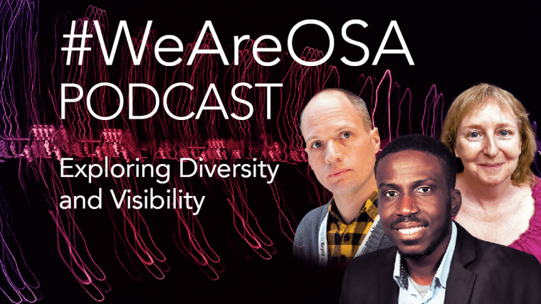 "Exploring Diversity and Visibility" featuring: Klaus Jaeger, Timothy Imogore and Sile Nic Chormaic